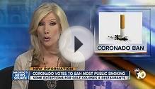 Coronado OKs ban on most public smoking