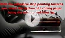 How To Roll Cigarettes With Used Tobacco Cigarette Butts